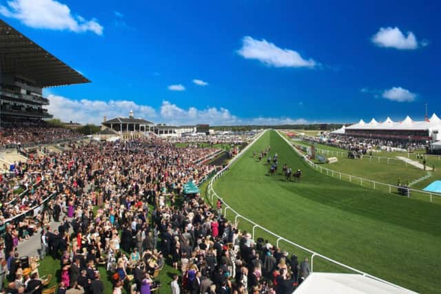 Doncaster Racecourse, which stages the St Leger Festival.