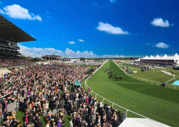 Doncaster Racecourse, which stages the St Leger Festival.