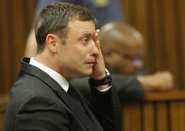 Oscar Pistorius  hears Judge Thokozile Masipa deliver her verdict