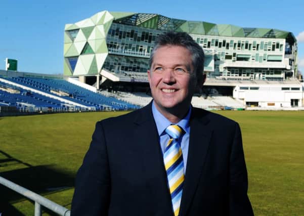 CEO of Yorkshire Cricket Club Mark Arthur. Picture: Jonathan Gawthorpe.