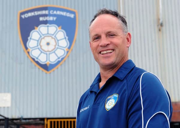 Yorkshire Carnegie head coach Gary Mercer.