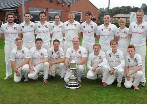 Cleckheaton, winners of the Bradford League Division 1 Championship