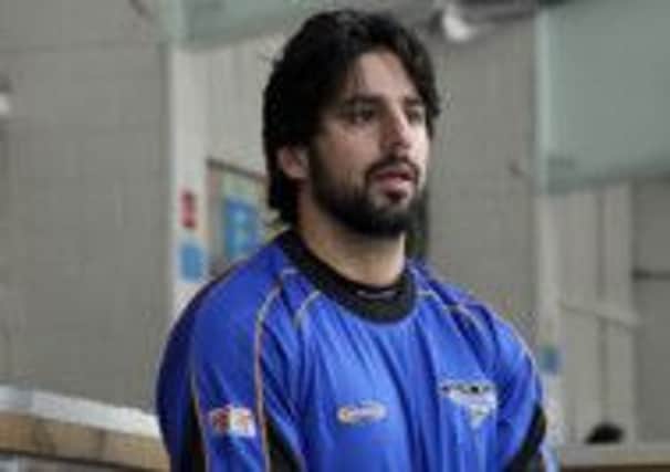Hull Stingrays player-coach, Omar Pacha.