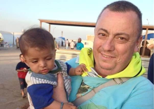 Alan Henning a 47-year-old former cab driver from the Manchester area, currently held hostage by Islamic State militants