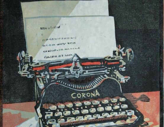 The Typewriter which features in the new exhibition at Zillah Bell Gallery.