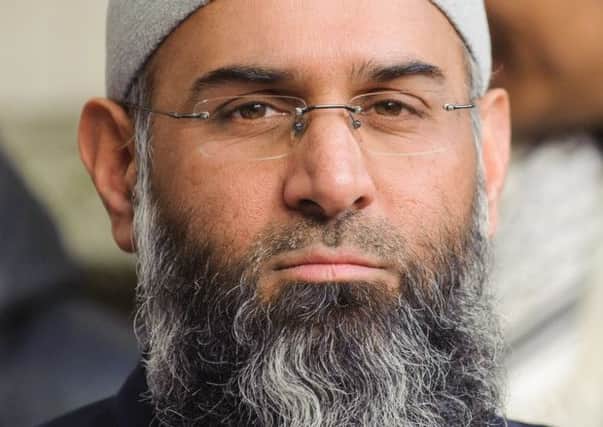 Muslim preacher Anjem Choudary is one of nine men arrested as part of an investigation into Islamist terrorism.