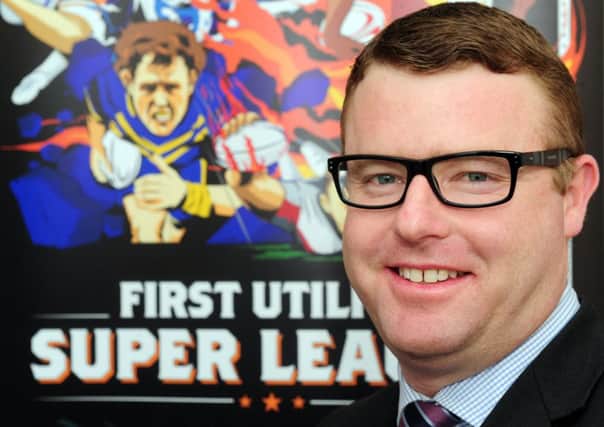 Super League general manager Blake Solly.