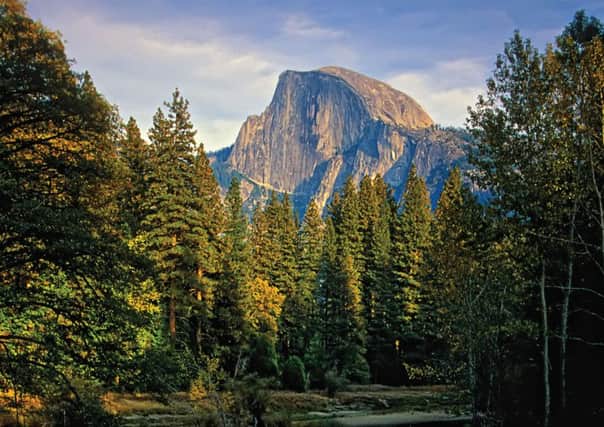 Half Dome - granite dome at Yosemite National Park, USA.