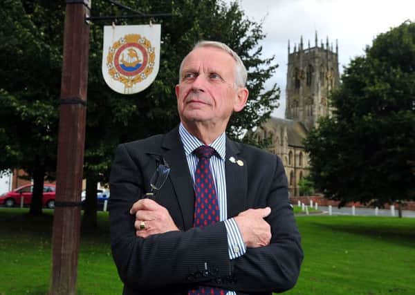 John Dennis, town mayor of Hedon near Hull, before the referendum on the boundaries of Hull city. Picture by Tony Johnson