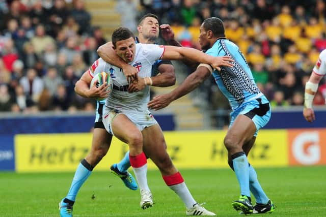 England's Sam Burgess has excelled in the NRL this season.