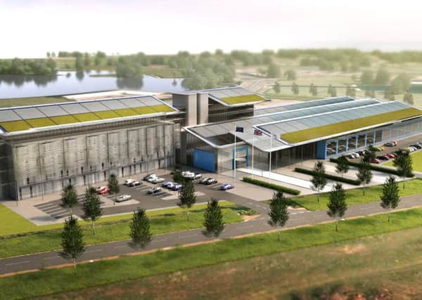 Artist impression of how the High Speed Rail College in Doncaster could look.   Courtesy of Bond Bryan Architects.