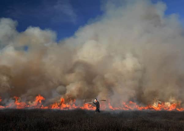 Heather burning remains a contentious issue.
