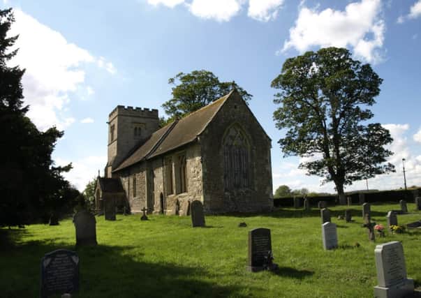 Picturesque: Nunburnholme Parish Church surrounded by ideal walking country.
