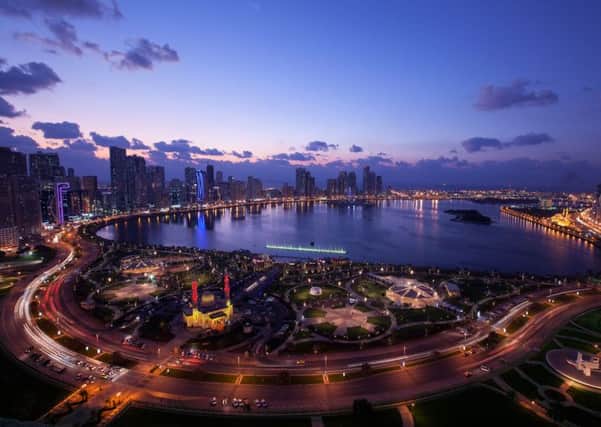 The water front, Sharjah.