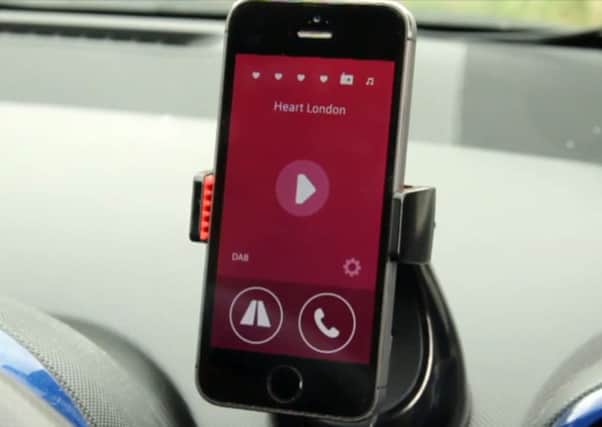 Radioplayer's in-car adapter is controlled from your phone