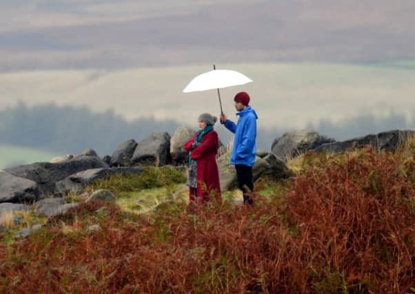 Drew Barrymore has been filming on location in Ilkley Moor. Picture: Ross Parry Agency