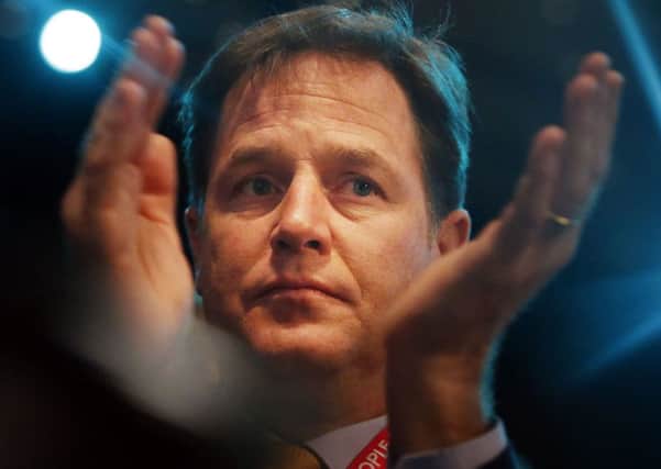 Deputy Prime Minister Nick Clegg attends day four of the Liberal Democrat autumn conference