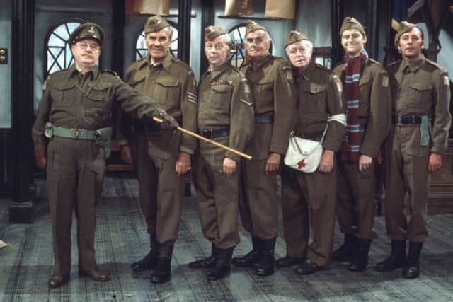 The cast from the original Dad's Army series.