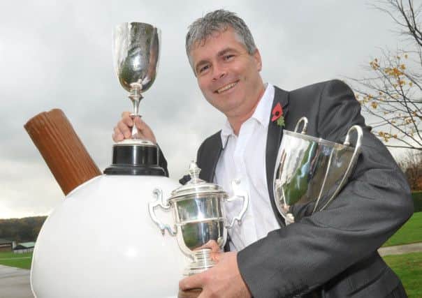 David Otterburn, of ice cream makers Ryeburn of Helmsley, winner of the Supreme Champion Award.