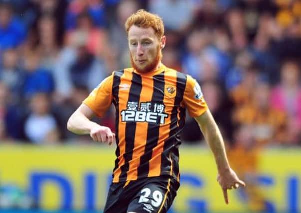 24 August 2014.......     Hull City v Stoke City, Barclays Premier League.
Tigers Stephen Quinn. Picture by Tony Johnson