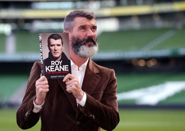 EXPLOSIVE ... Roy Keane during a book launch at the Aviva Stadium, Dublin, Ireland.