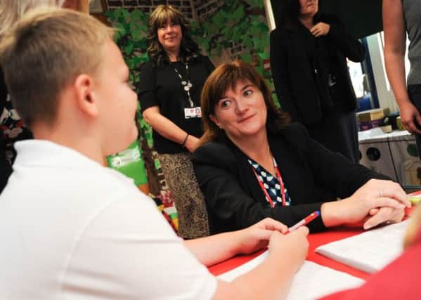 Secretary of State for Education, Nicky Morgan