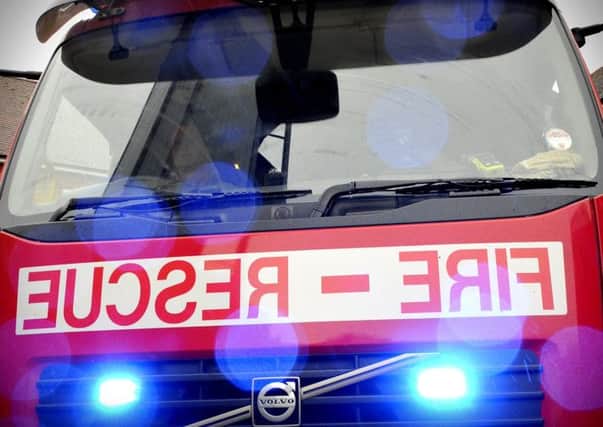 Firefighters were called to a blaze in Sheffield