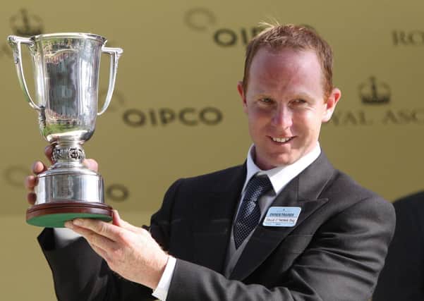 Successful Yorkshire-based trainer David O'Meara. Picture: Steve Parsons/PA.