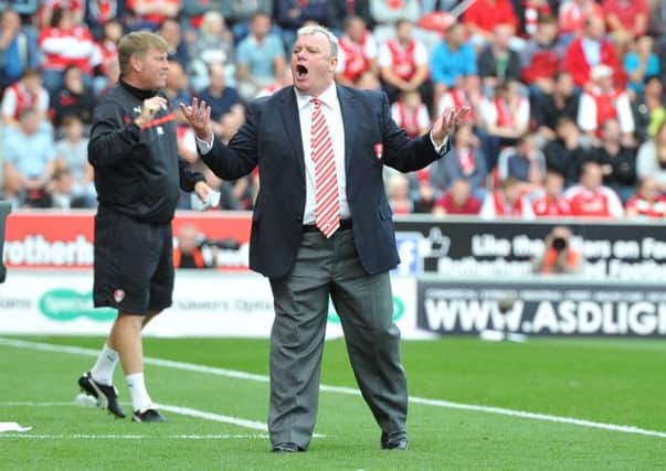 Rotherham United manager Steve Evans. Picture: Dean Woolley.