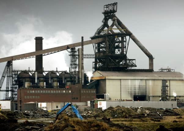 Tata Steelworks in Redcar, Cleveland