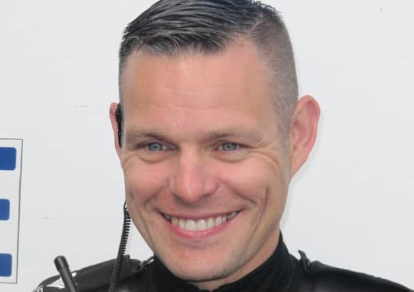 Sergeant Christopher Foster of South Yorkshire Police