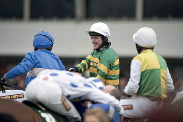 Tony McCoy relaxes at home after winning his 10th 'Lester'. Main picture: Edward Whitaker