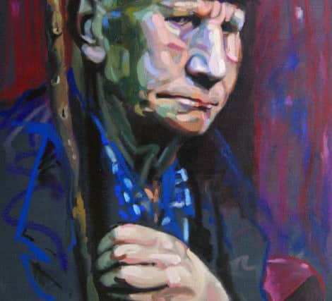 Portrait painter Jack Bannister