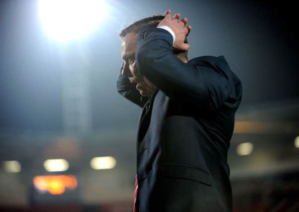 Doncaster Rovers' boss Paul Dickov has endured a frustrating start to his team's League One campaign. Picture: Steve Taylor.