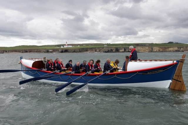 The restored William Riley lifeboat