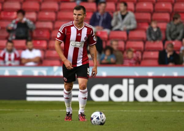 BACK 'HOME': Sheffield United's Andy Butler, who has switched on loan to hometown club Doncaster Rovers.