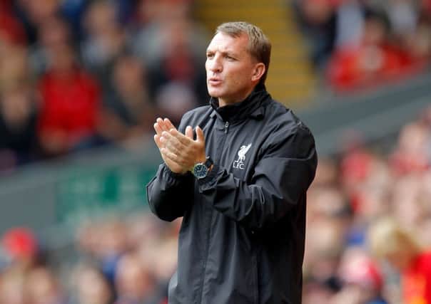 DETERMINED: Liverpool manager Brendan Rodgers.