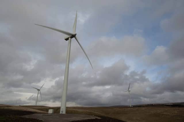 The UK can never be reliant on wind farms, according to today's report.