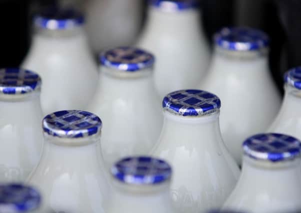 The average UK dairy farmer has faced falling income from milk since February.