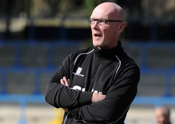FC Halifax Town manager Neil Aspin.