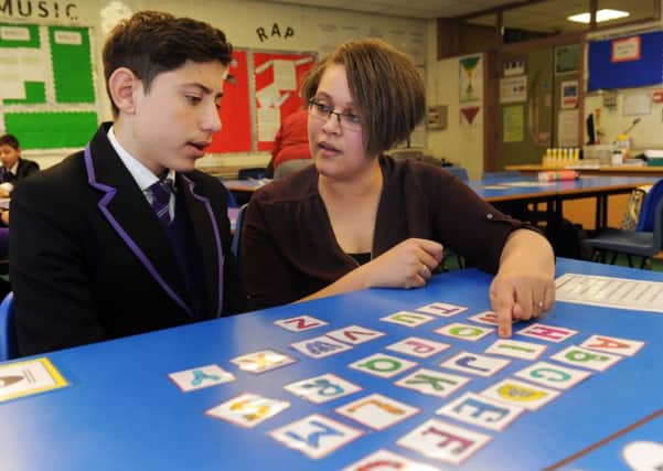 Leeds City Academy has become the first school in the country to teach English as a foreign language.