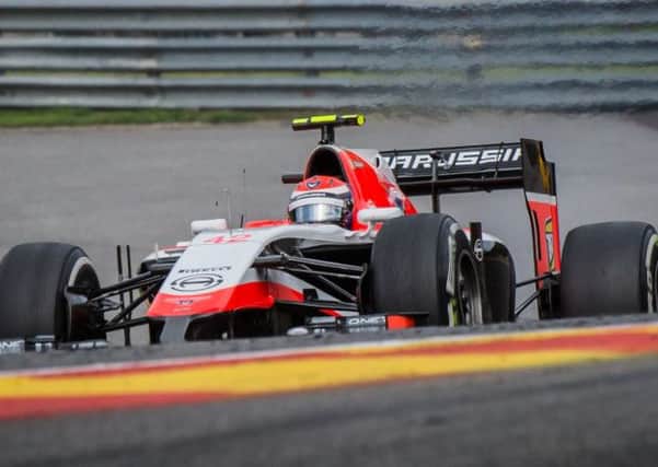 Marussia are in financial trouble.