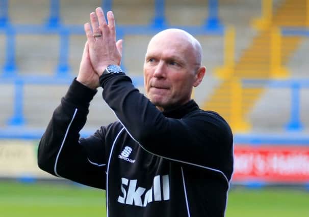 Neil Aspin, manager of FC Halifax Town