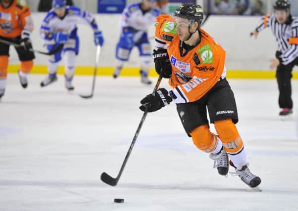 STAYING: Ben O'Connor will be a Sheffield Steelers player for the next three seasons. Picture: Dean Woolley.