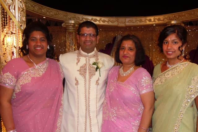 Picture shows The Lad family from Bradford who have all been found dead in a house in Clayton Bradford. (l-r) Trisha, Jitendra Daksha and Nisha. See Ross Parry copy RPYDEATH : The bodies of a man, woman and two teenage women have been discovered at a house in Bradford. Police were called to the address in Clayton, Bradford, West Yorks., after the horrifying discovery at 8.30pm on Monday. Police have confirmed they are not looking for anyone else in connection with the enquiry.  They have sealed off the area while forensic investigations take place and police have said this is expected to take some time. A spokesperson said: "We are not currently in a position to release further details, but hope to be able to give a further update later this morning."