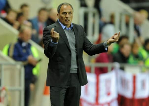 GONE: Darko Milanic was sacked by Leeds United on Saturday evening.  Picture: Bruce Rollinson.