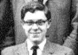 Richard Whiteley at Giggleswick School in 1960.