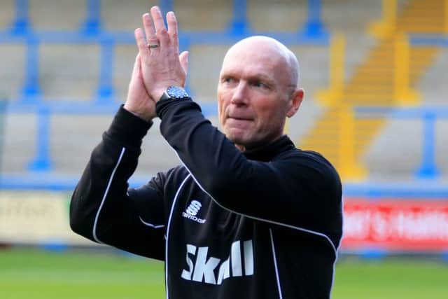 Neil Aspin's FC Halifax Town will face Bradford City in front of the television cameras.