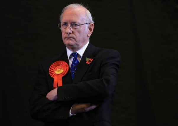 Labour Party candidate Alan Billings after winning the South Yorkshire Police and Crime Commissioner election