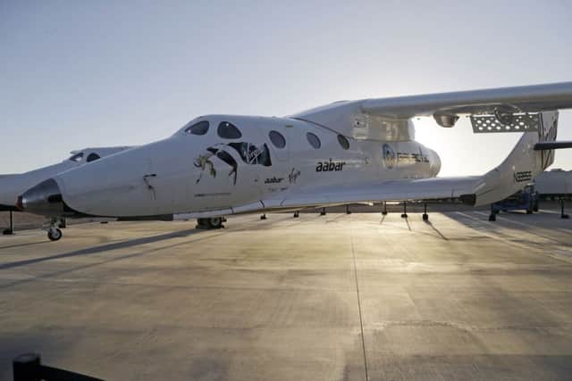 Virgin Galactic's SpaceShipTwo, pictured last year.